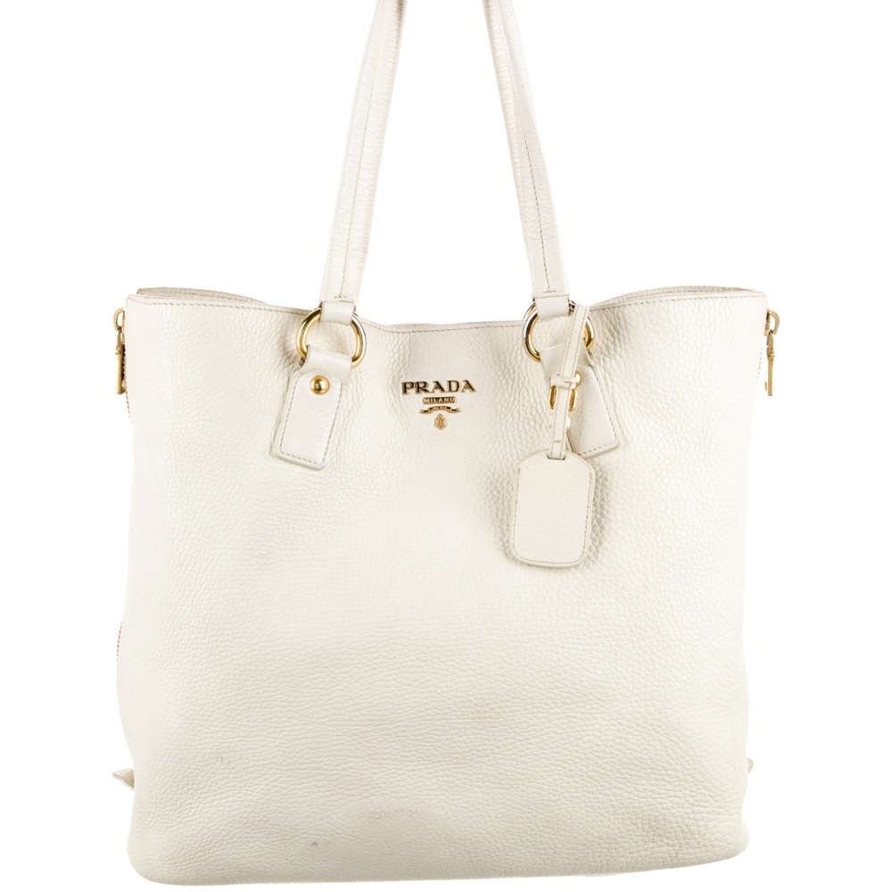 PRADA large Vitello Daino Tote